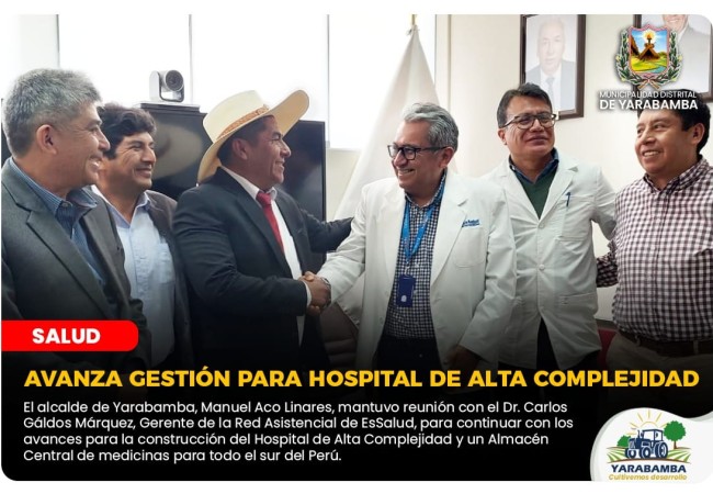 AVANZA GESTIÓN PARA HOSPITAL DE ALTA COMPLEJIDAD