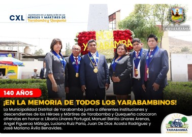 ¡EN LA MEMORIA DE TODOS LOS YARABAMBINOS!