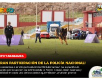 ¡GRAN PARTCIPACIÓN DE LA POLICÍA NACIONAL!