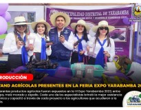 STAND AGRICOLAS PRESENTES EN LA FERIA EXPO YARABAMBA 2023